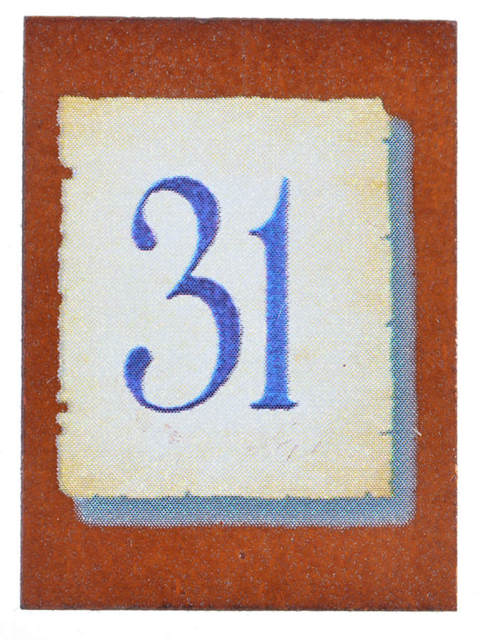 Charles Wysocki's Purr-Fect Year #31 Tile - No Box by Bradford Exchange-1