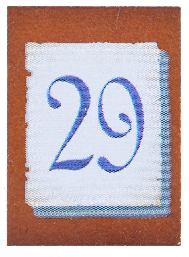 Charles Wysocki's Purr-Fect Year #29 Tile - No Box by Bradford Exchange-1