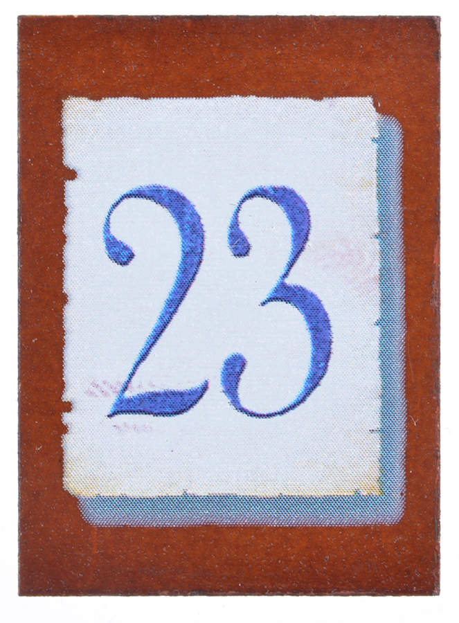Charles Wysocki's Purr-Fect Year #23 Tile - No Box by Bradford Exchange-1