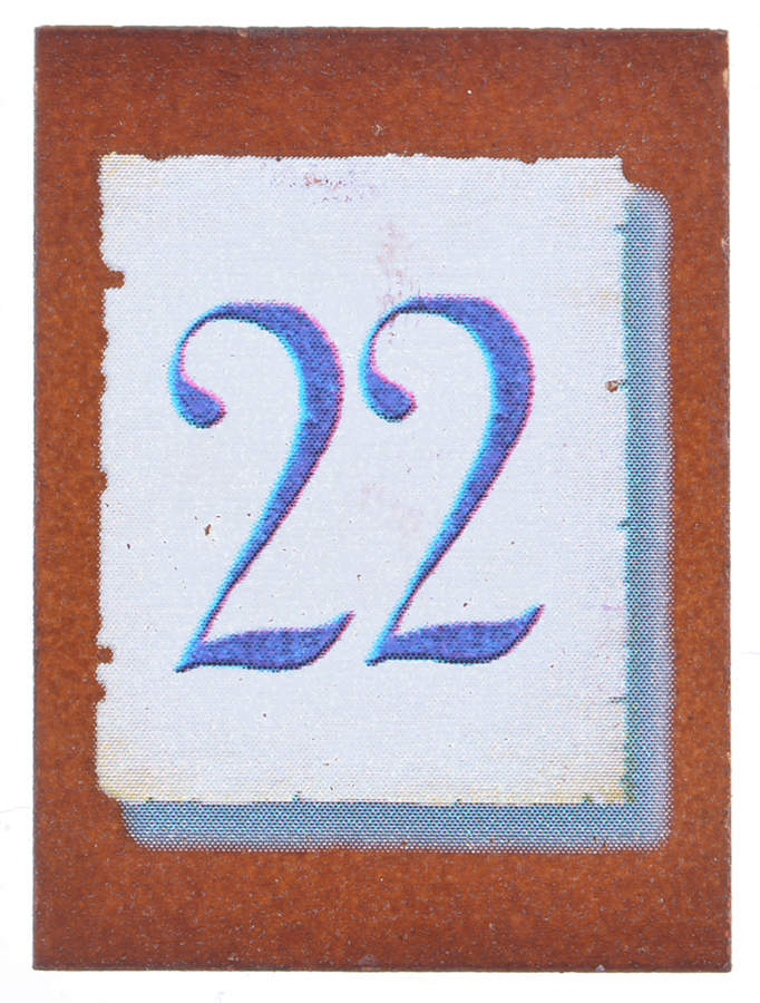 Charles Wysocki's Purr-Fect Year #22 Tile - No Box by Bradford Exchange-1