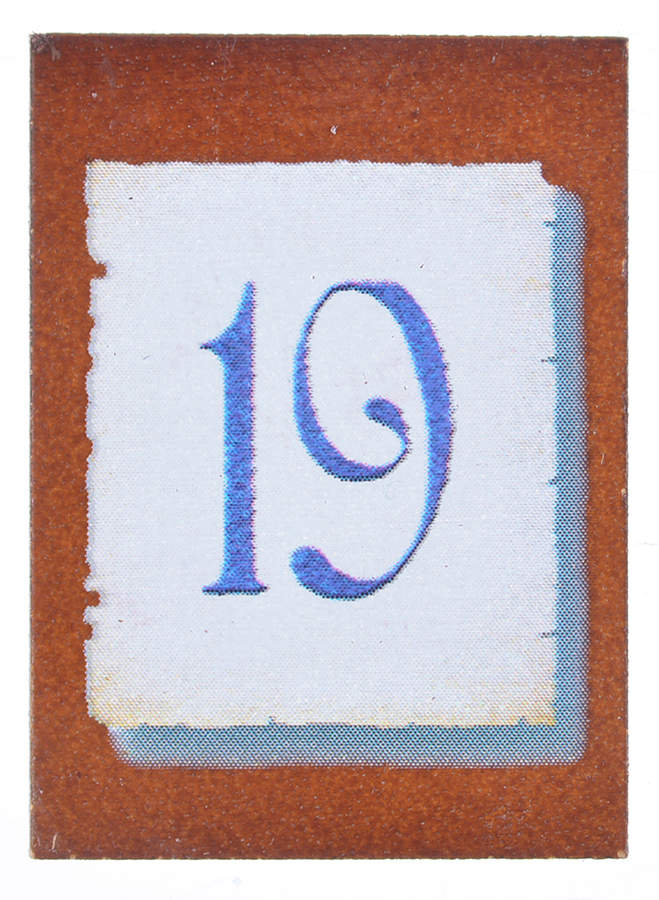 Charles Wysocki's Purr-Fect Year #19 Tile - No Box by Bradford Exchange-1