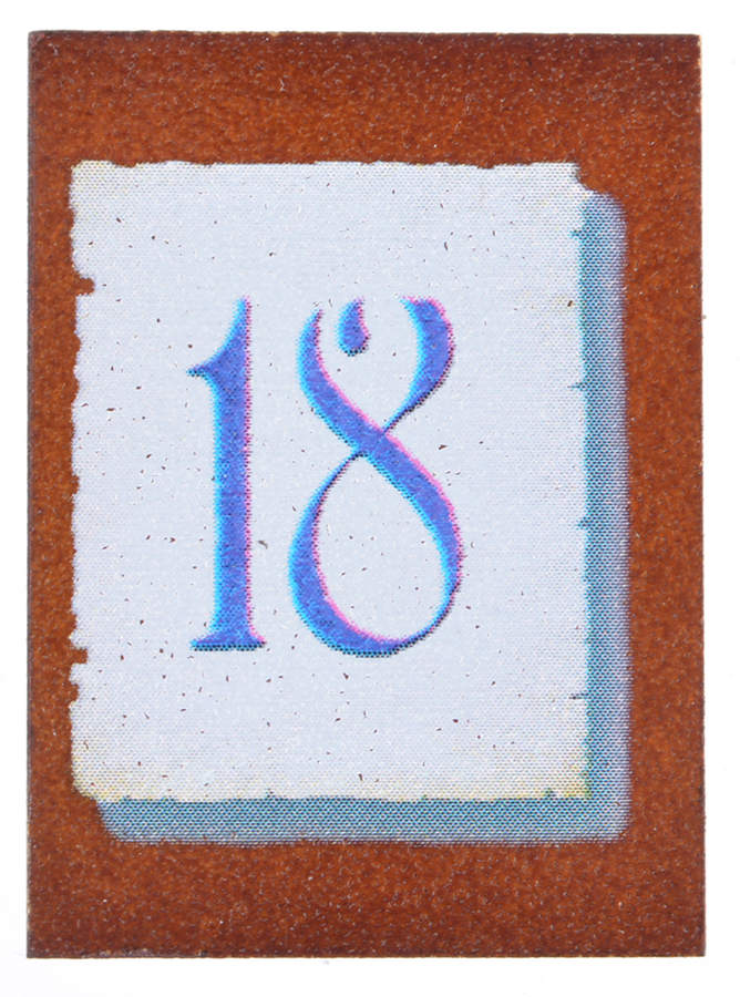 Charles Wysocki's Purr-Fect Year #18 Tile - No Box by Bradford Exchange-1