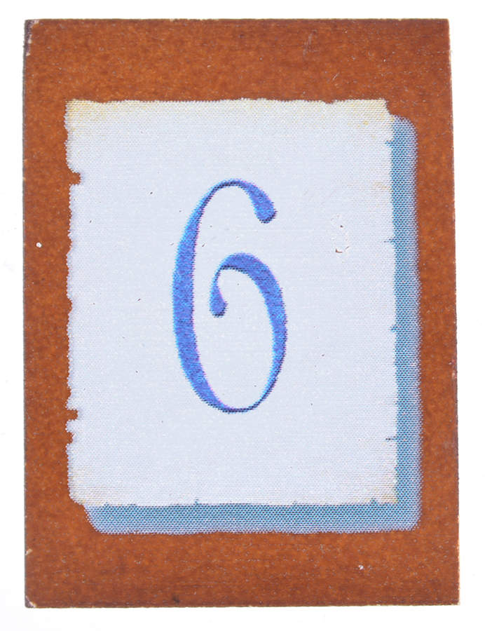 Charles Wysocki's Purr-Fect Year #6 Tile - No Box by Bradford Exchange-1