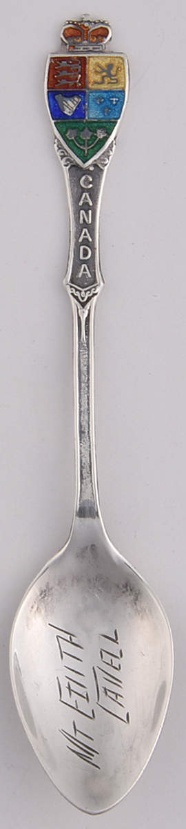 Countries Souvenir Spoons (Sterling) Mount Edith Cavell; Canada - No Box by Breadner Co. Ltd-1
