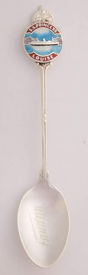 Countries Souvenir Spoons (Sterling) Ss Princess Louise, Canada - No Box by Breadner Co. Ltd-1