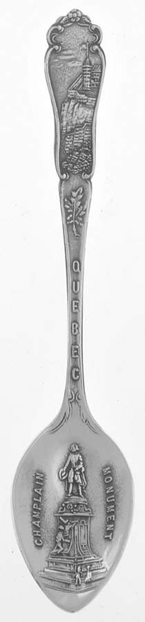 Countries Souvenir Spoons (Sterling) Quebec,Canada - No Box by Breadner Co. Ltd-1
