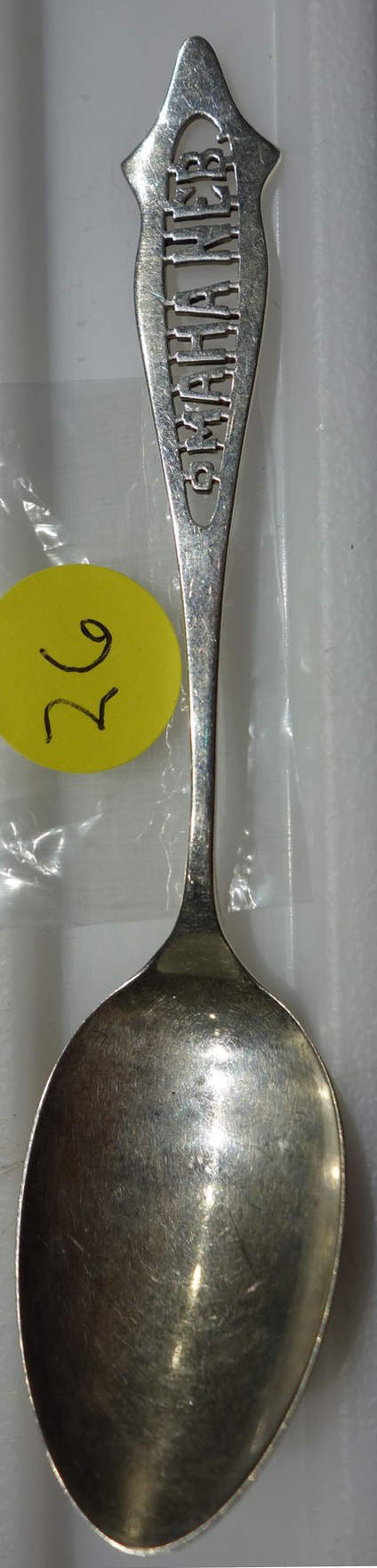 Souvenir Spoons Omaha Nebraska - No Box by Baker Manchester-1