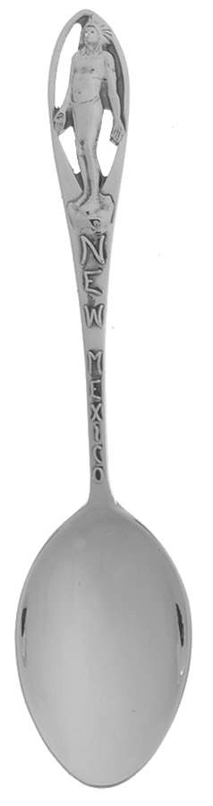 Souvenir Spoon New Mexico - No Box by Bates & Klinke Inc-1