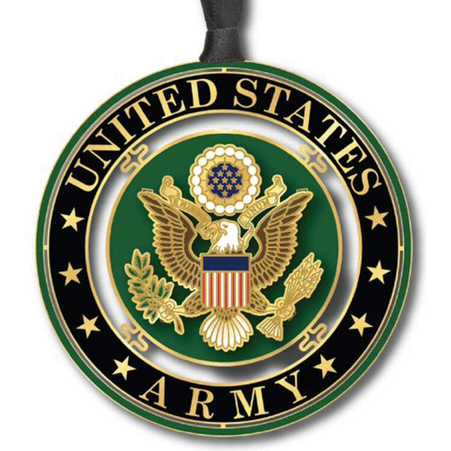 Military Ornaments U.S. Army Seal - Boxed by Beacon Design-1