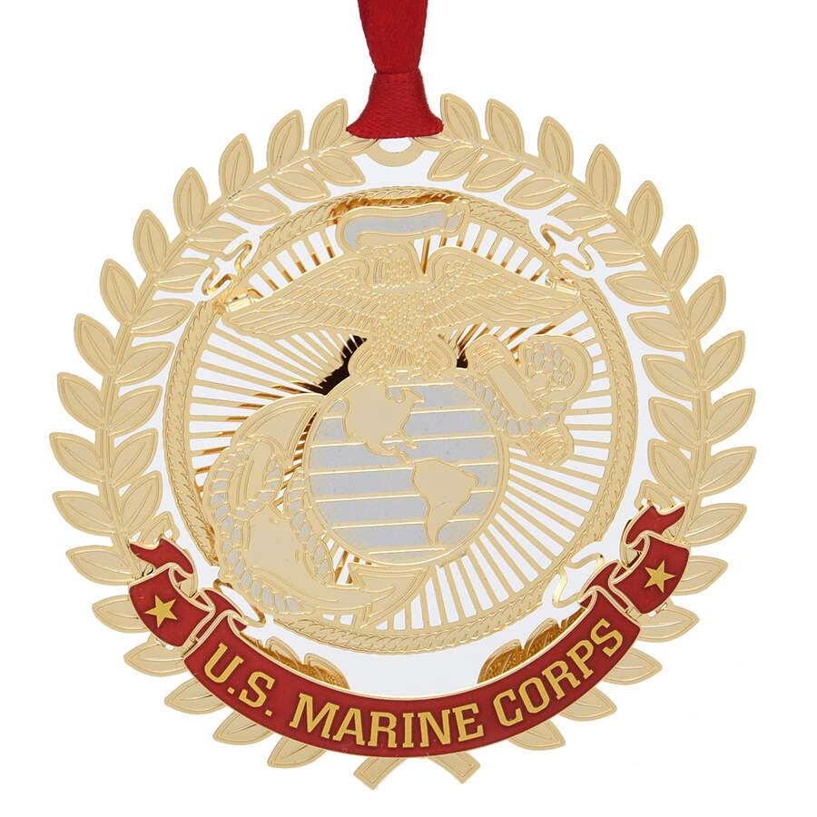Military Ornaments U.S. Marine Corps Logo - No Box by Beacon Design-1