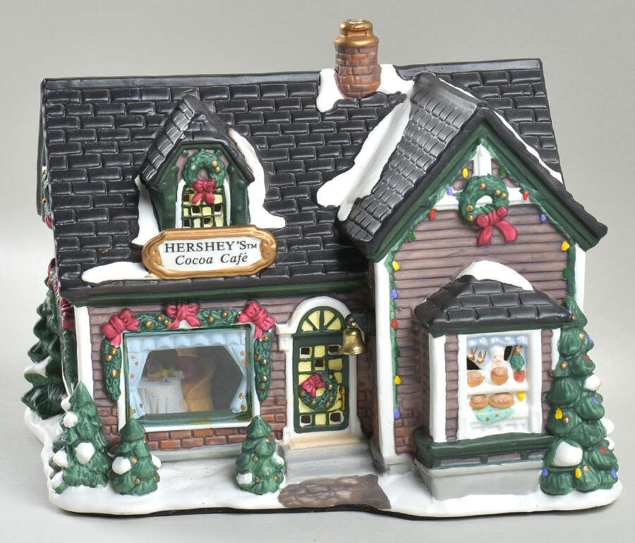 Hershey's Holiday Village Cocoa Cafe - With Box by Brass Key Inc-1