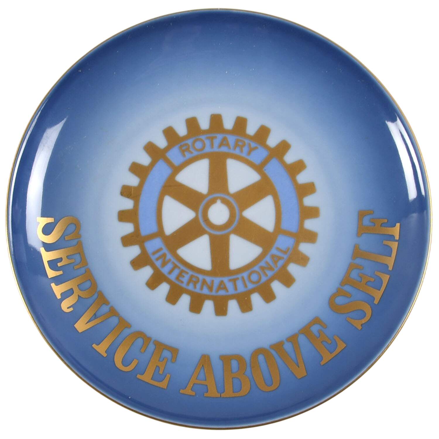 Commemorative Plates Service Above Self - 75th Anniversary  - No Box by Bing & Grondahl-1