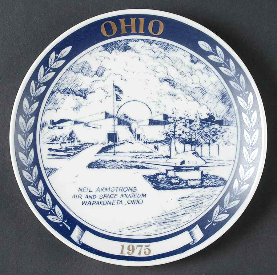 Ohio Annual Plates Neil Armstrong Air & Space Museum - No Box by Chateau-1