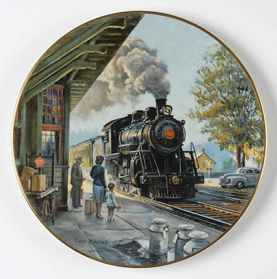 American Steam Morning At The Depot - No Box by Christian Bell-1