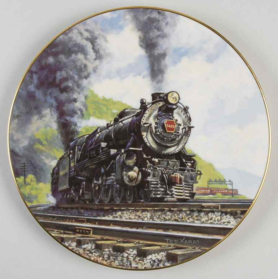American Steam On The Horseshoe Curve - No Box by Christian Bell-1