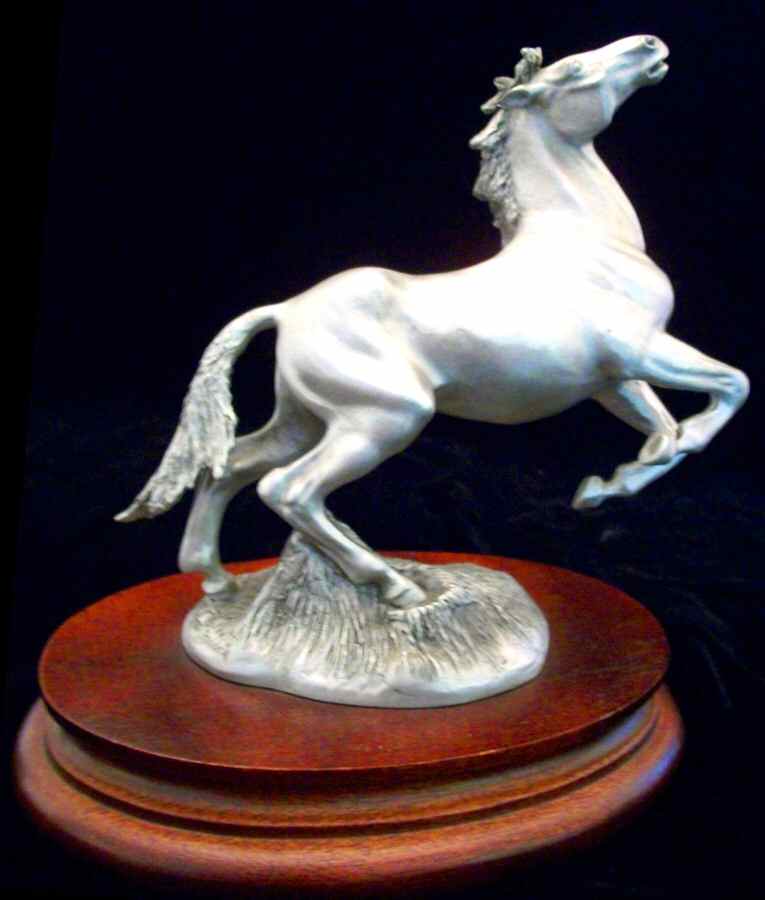 Chilmark Pewter Figurines Stallion - Boxed by Chilmark Pewter-1