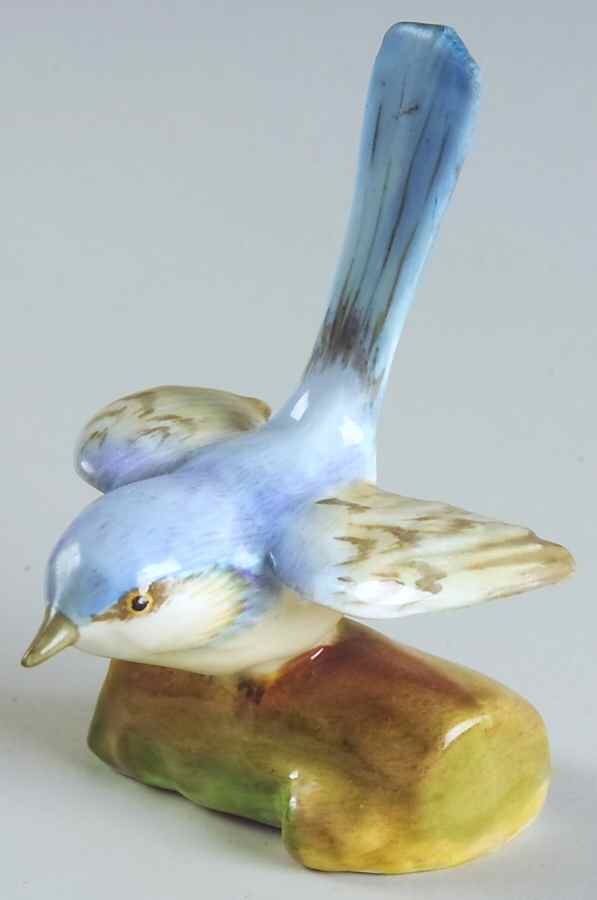 Bird Figurines Wren - No Box by Crown Staffordshire-1