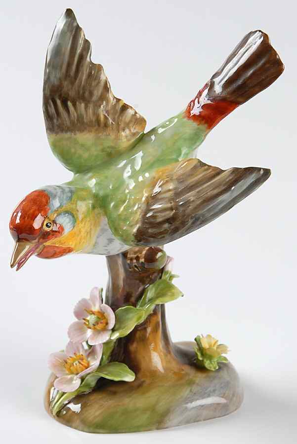 Bird Figurines Melba Finch - No Box by Crown Staffordshire-1
