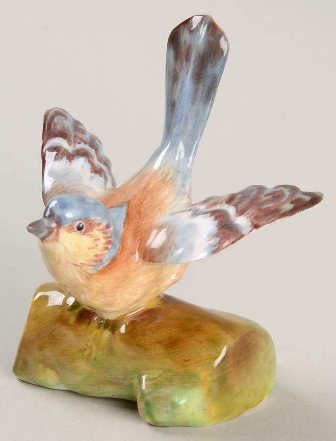 Bird Figurines Chaffinch - No Box by Crown Staffordshire-1