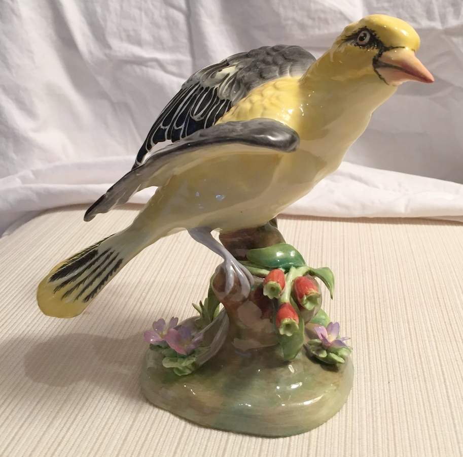 Bird Figurines Oriole - No Box by Crown Staffordshire-1