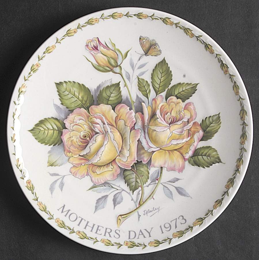 Mother's Day Peace Rose - No Box by Crown Staffordshire-1