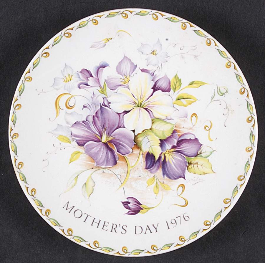Mother's Day Clematis - No Box by Crown Staffordshire-1