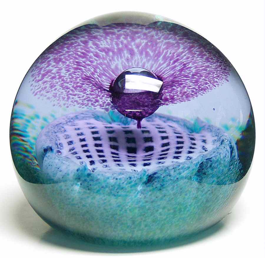 Caithness Paperweight Flower Of Scotland - No Box by Caithness-1