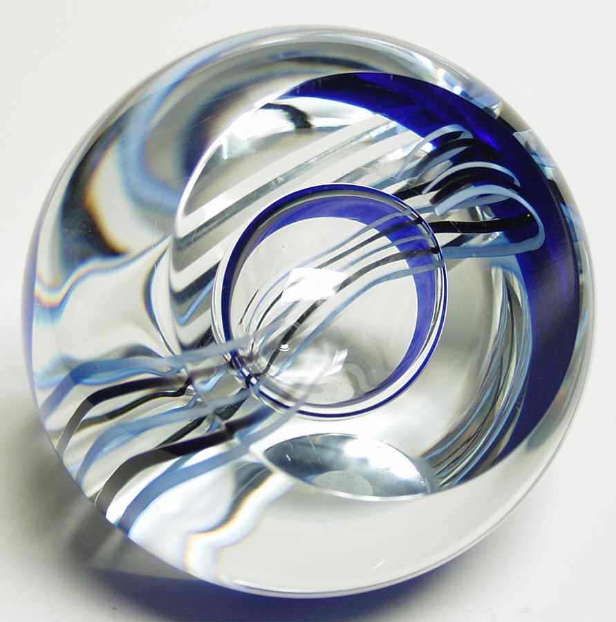 Caithness Paperweight Moon Waves - Boxed by Caithness-1