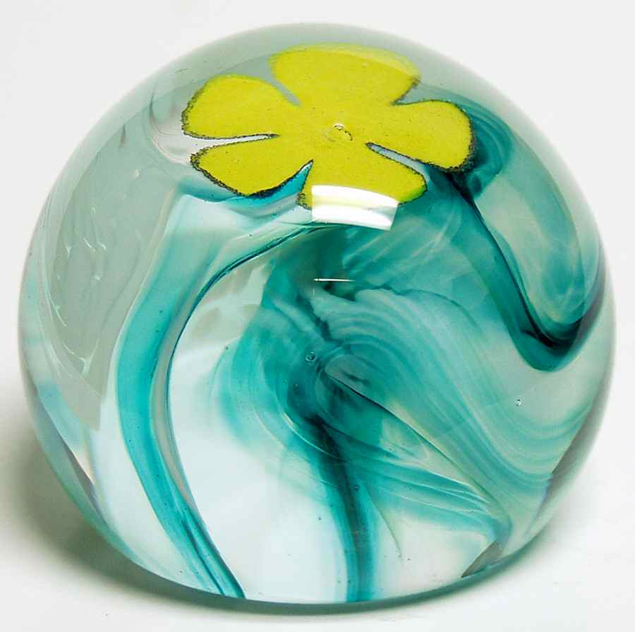 Caithness Paperweight Buttercup - Boxed by Caithness-1