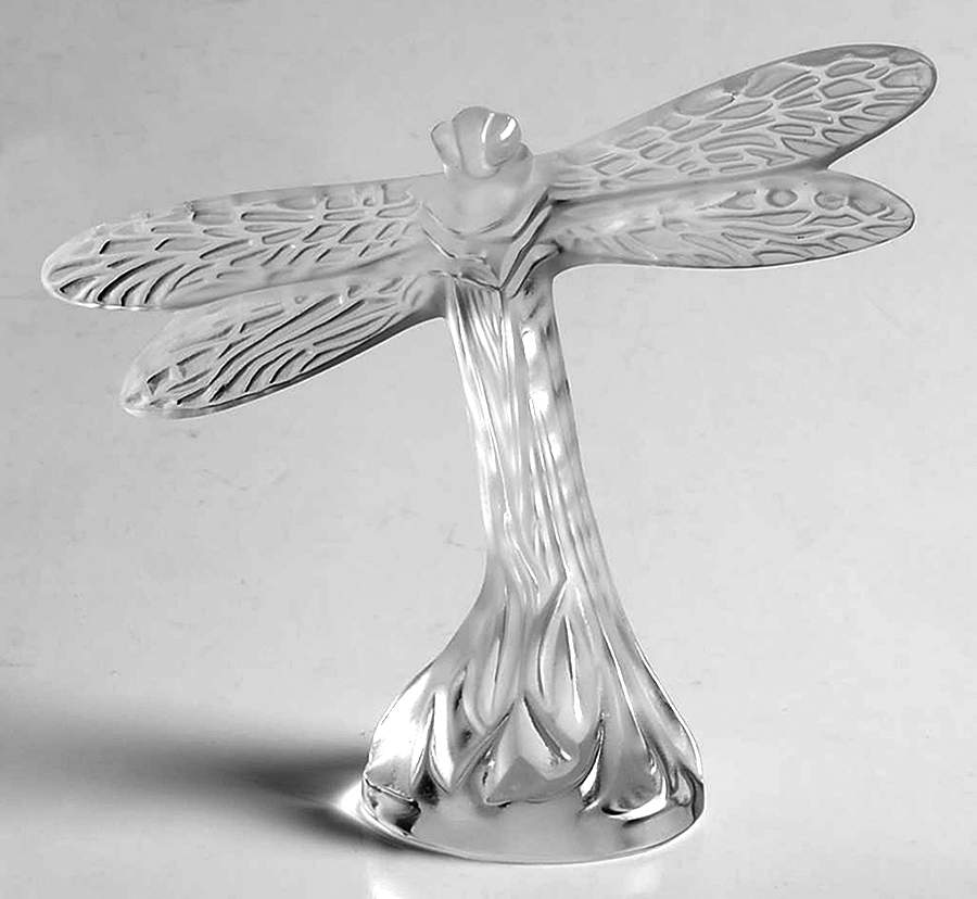 Insects & Butterflies Dragonfly - Clear - No Box by Lalique-1
