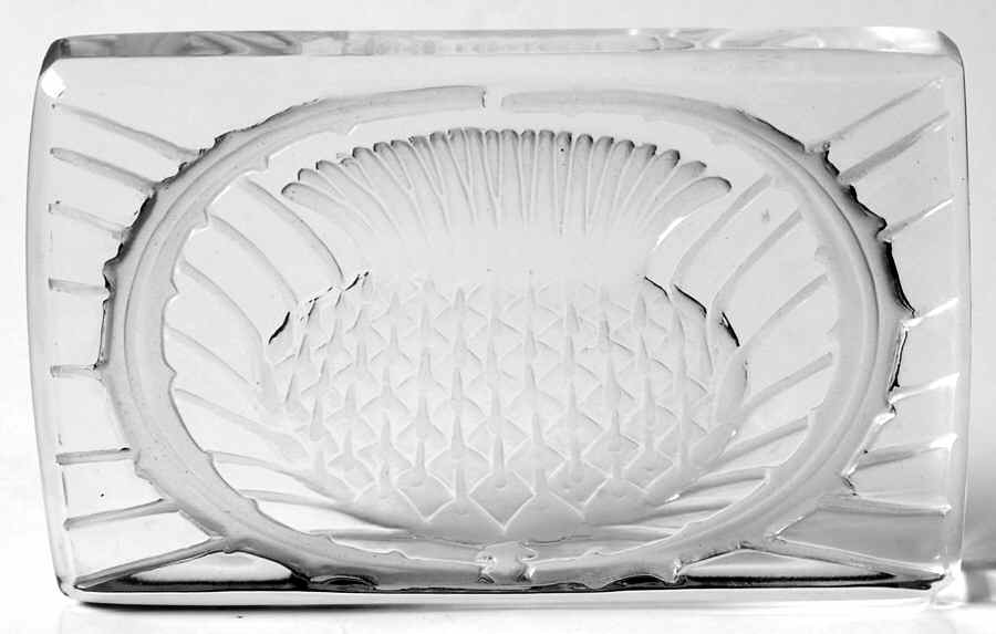 Lalique Figurines & Paperweights Rectangle-Thistle - No Box by Lalique-1