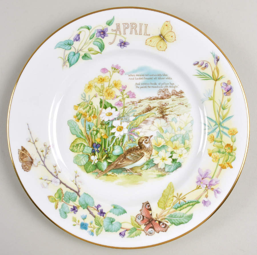 Country Diary of an Edwardian Lady April - No Box by Caverswall-1