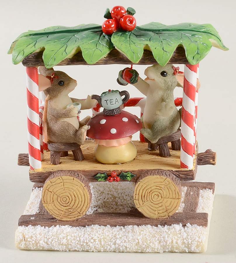 Charming Tails Tea Party Train Ride - No Box by Charming Tails-1
