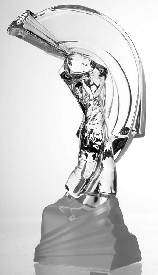 Cristal de Sevres Figurines Golfer - Boxed by Cristal de Sevres-1