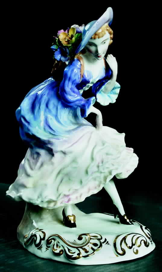Crown Staffordshire Figurines Lady Figure - Boxed by Crown Staffordshire-1