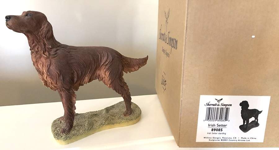 Country Artists Figurines Irish Setter - Boxed by Country Artist-1