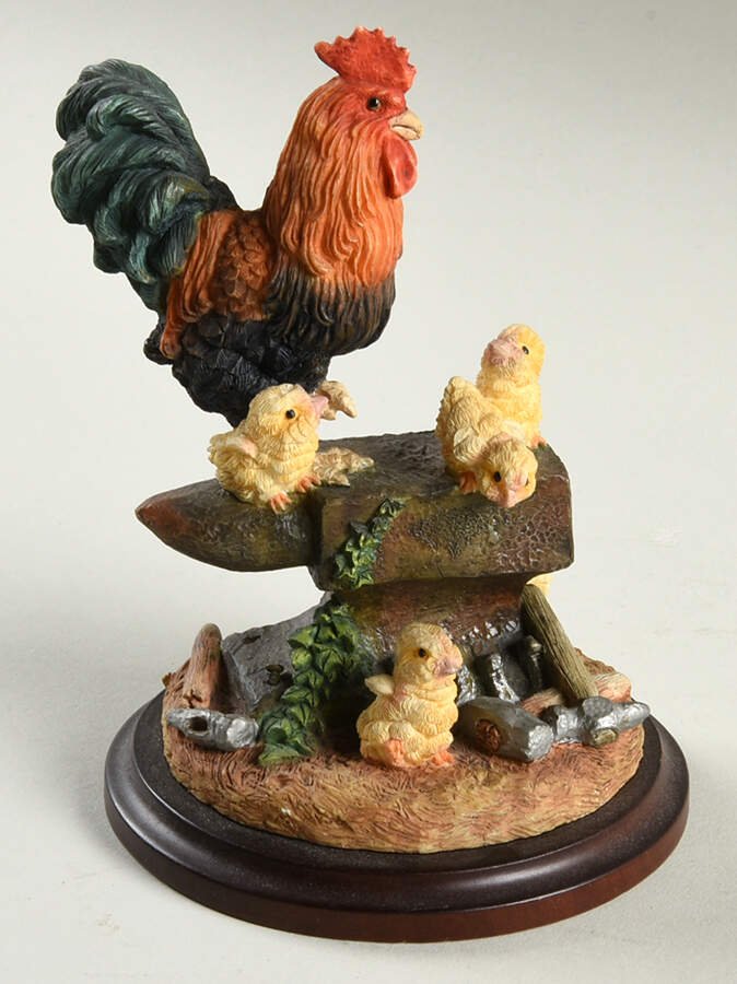 Country Artists Figurines While The Blacksmiths Away - Boxed by Country Artist-1