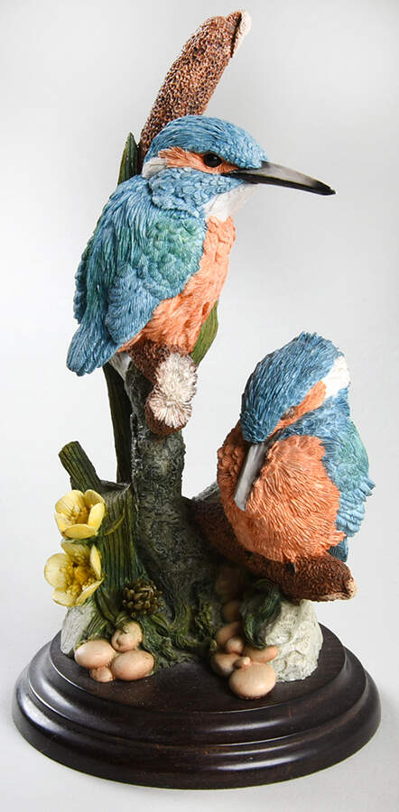 Country Artists Figurines Warwick Kingfisher - No Box by Country Artist-1