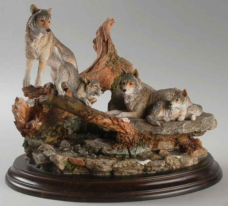 Country Artists Figurines A Difficult Crossing - No Box by Country Artist-1