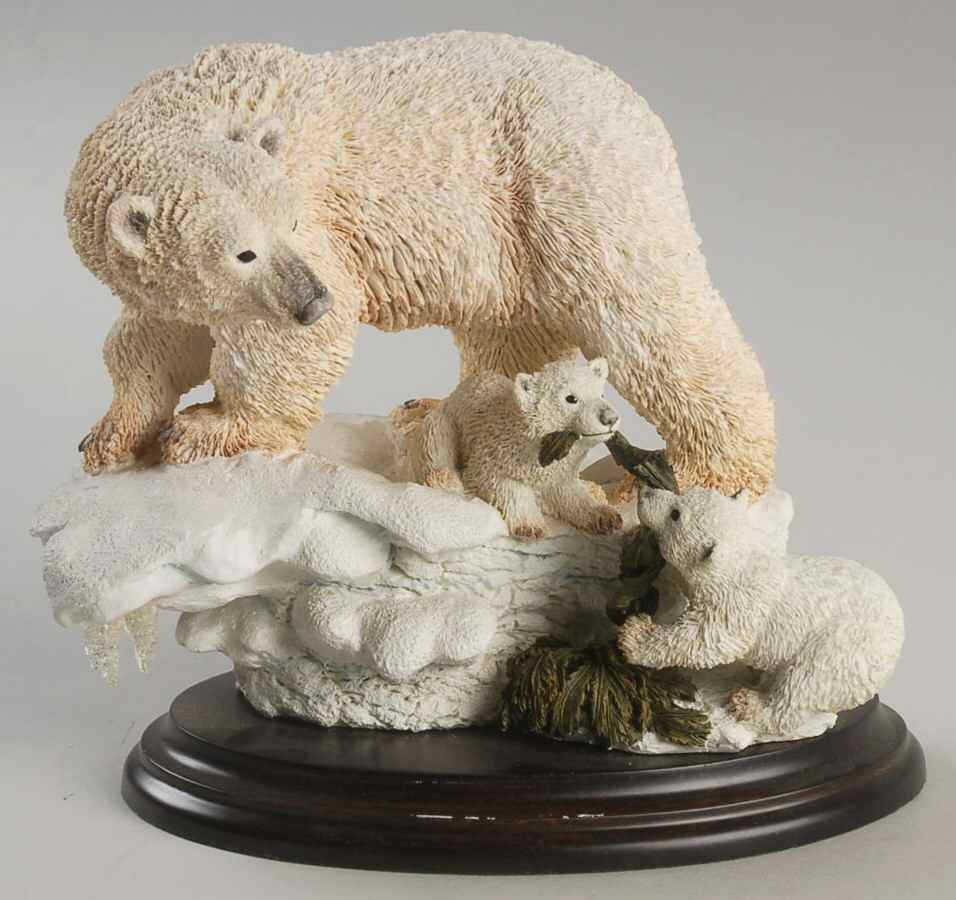 Country Artists Figurines Polar Bears-1997 Annual Edition - No Box by Country Artist-1