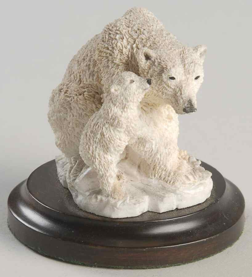 Country Artists Figurines Polar Bear & Cub - Boxed by Country Artist-1