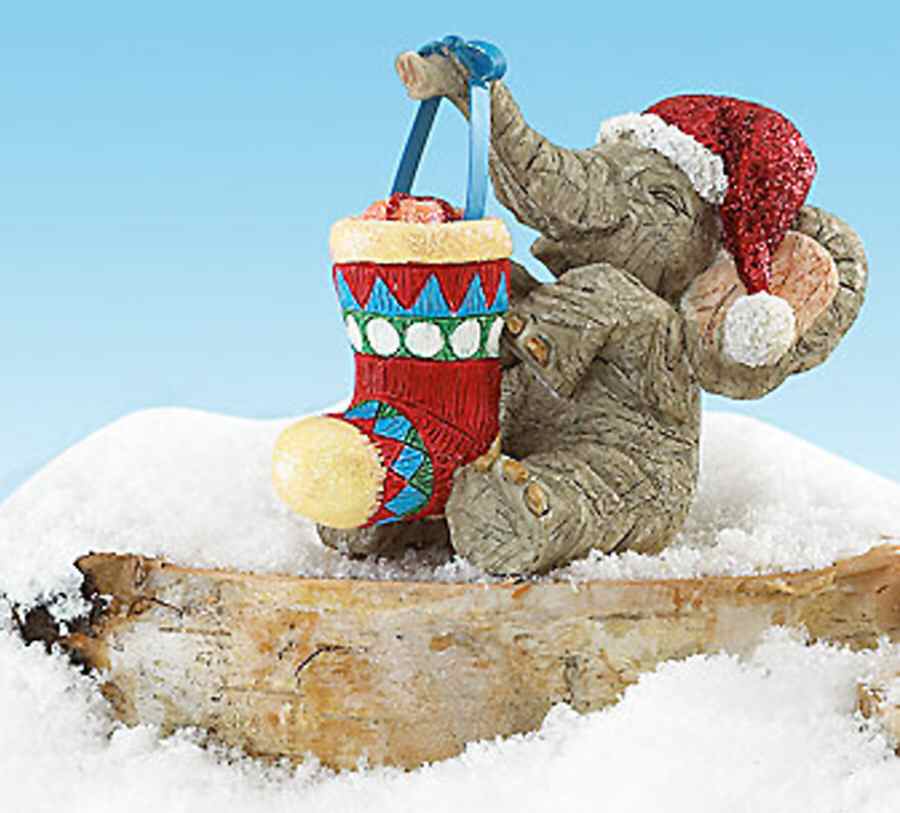 Country Artists Figurines Tuskers - Stocking Filling Fun - Boxed by Country Artist-1