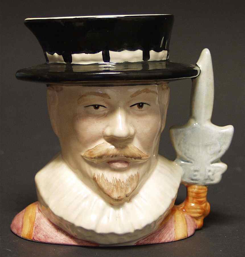 Crown Windsor Character Jug Yeoman Of The Guard - No Box by Crown Windsor-1
