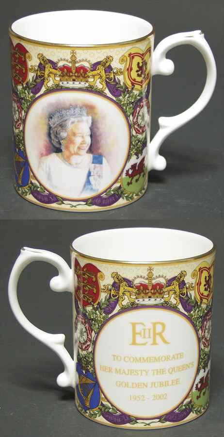 Caverswall Royalty Giftware Elizabeth Ii Golden Jubilee-Cup - Boxed by Caverswall-1