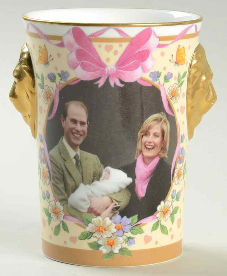 Caverswall Royalty Giftware Lady Louise Alice Birth Beaker - No Box by Caverswall-1