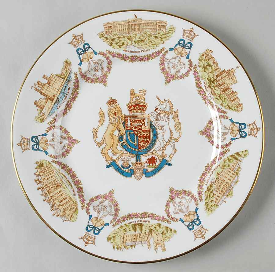 Caverswall Royalty Giftware Prince Charles & Diana Wedding Plate - No Box by Caverswall-1