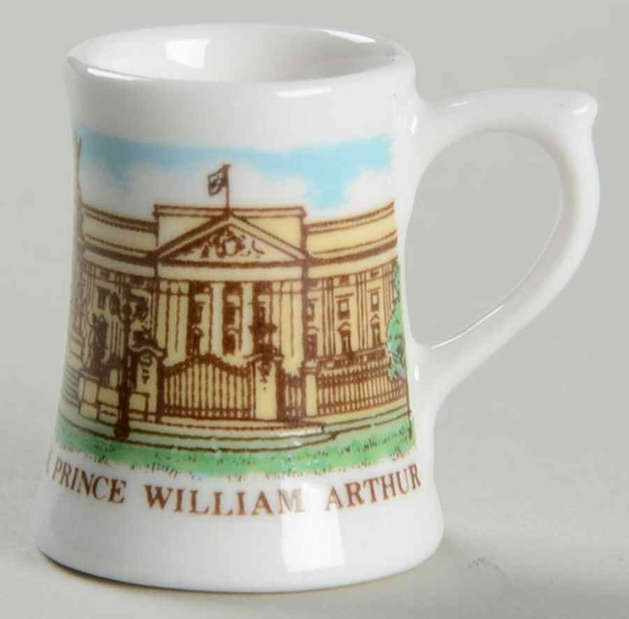 Caverswall Royalty Giftware Prince William Christening-Toy Tankard - Boxed by Caverswall-1