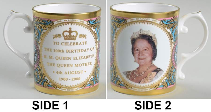 Caverswall Royalty Giftware Queen Mother 100th Birthday Mug - No Box by Caverswall-1