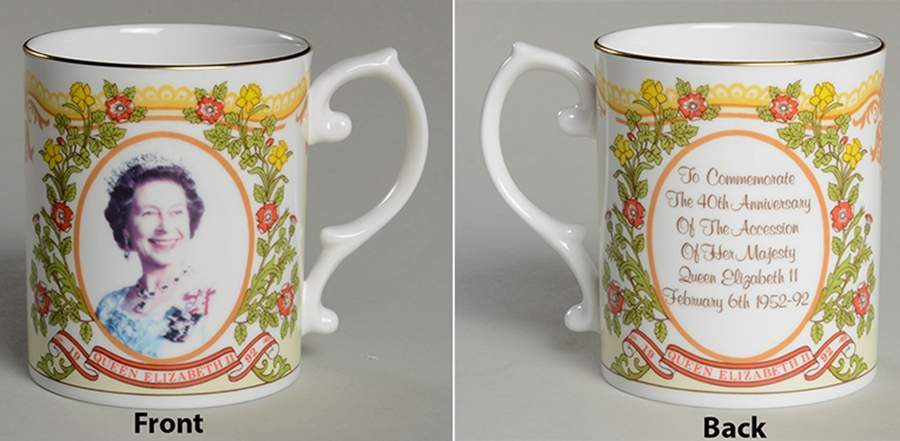 Caverswall Royalty Giftware Elizabeth Ii 40th Anniversary Of Accessi - No Box by Caverswall-1