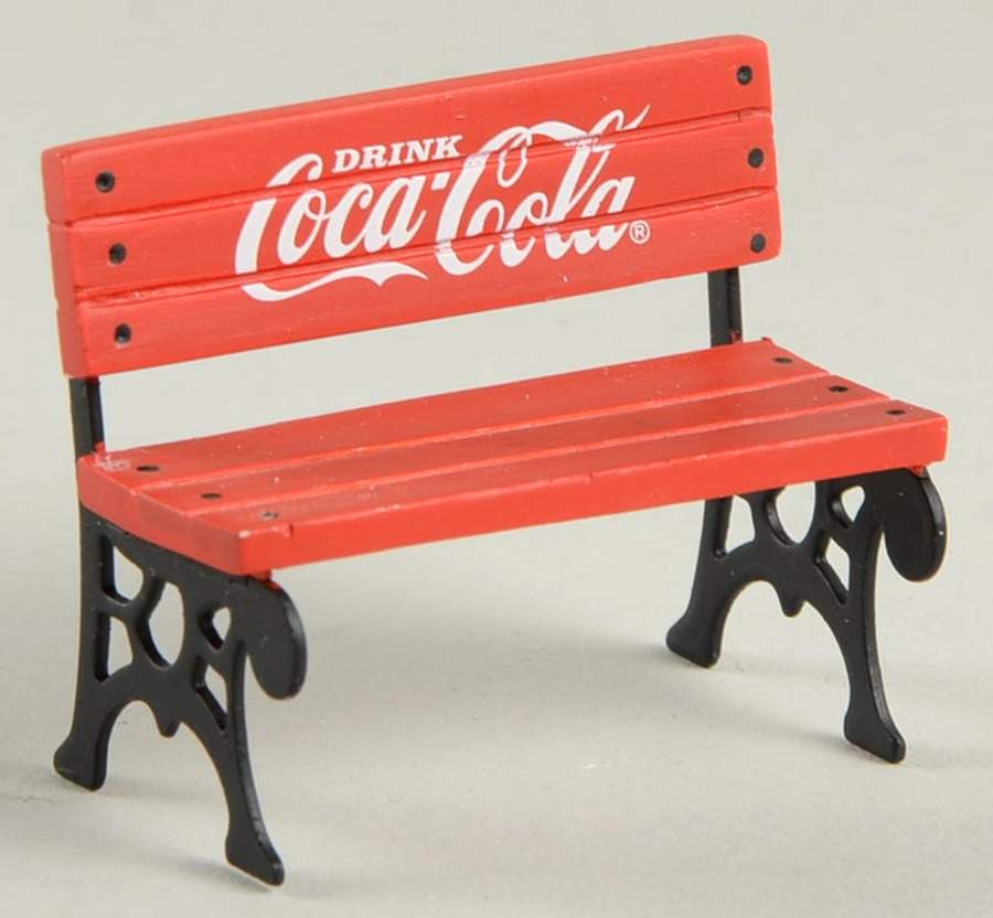 Coca-Cola Town Square Park Bench - No Box by Coca-Cola-1